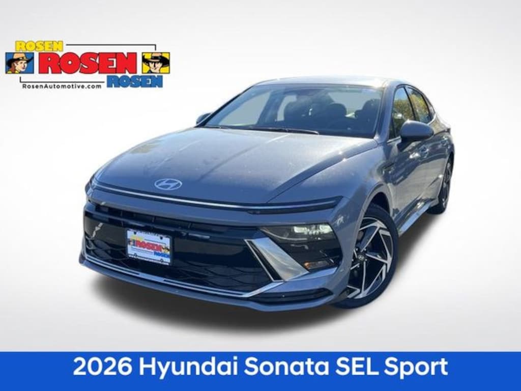 New 2026 Hyundai Sonata SEL Sport Sedan