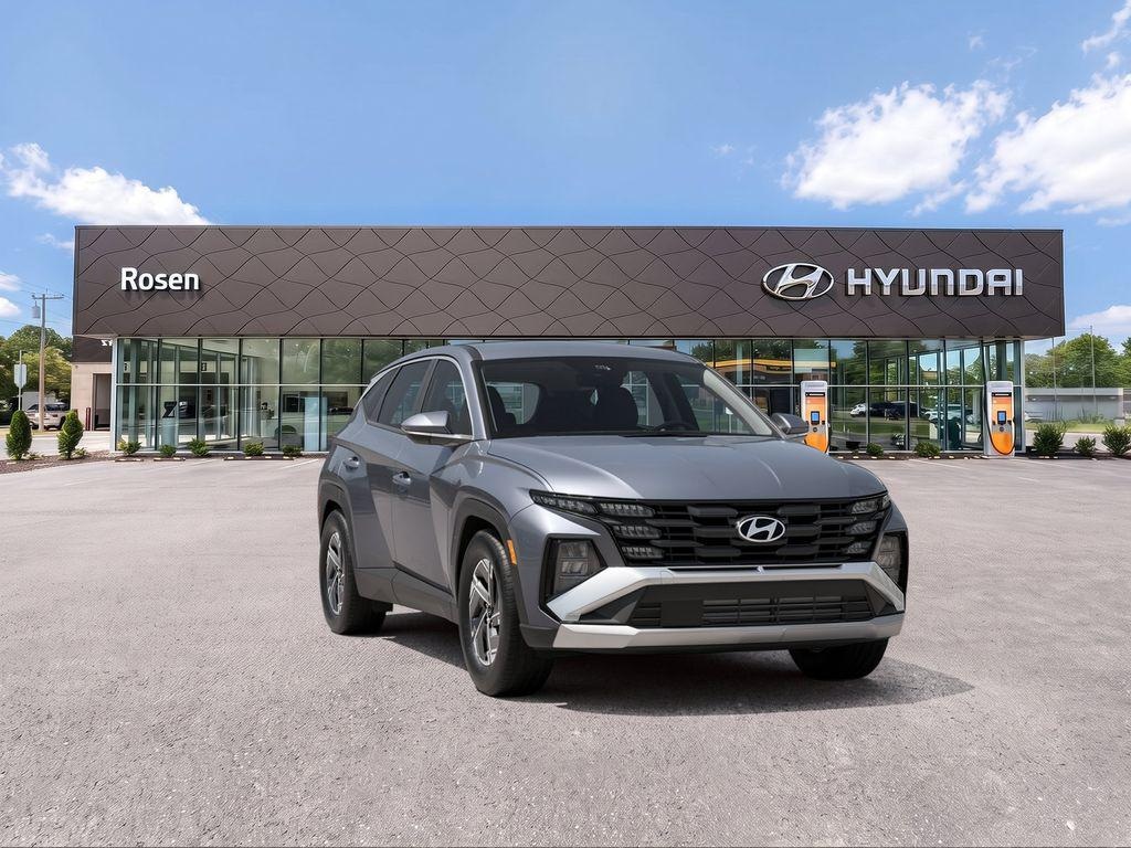 New 2026 Hyundai Tucson Hybrid Blue SUV