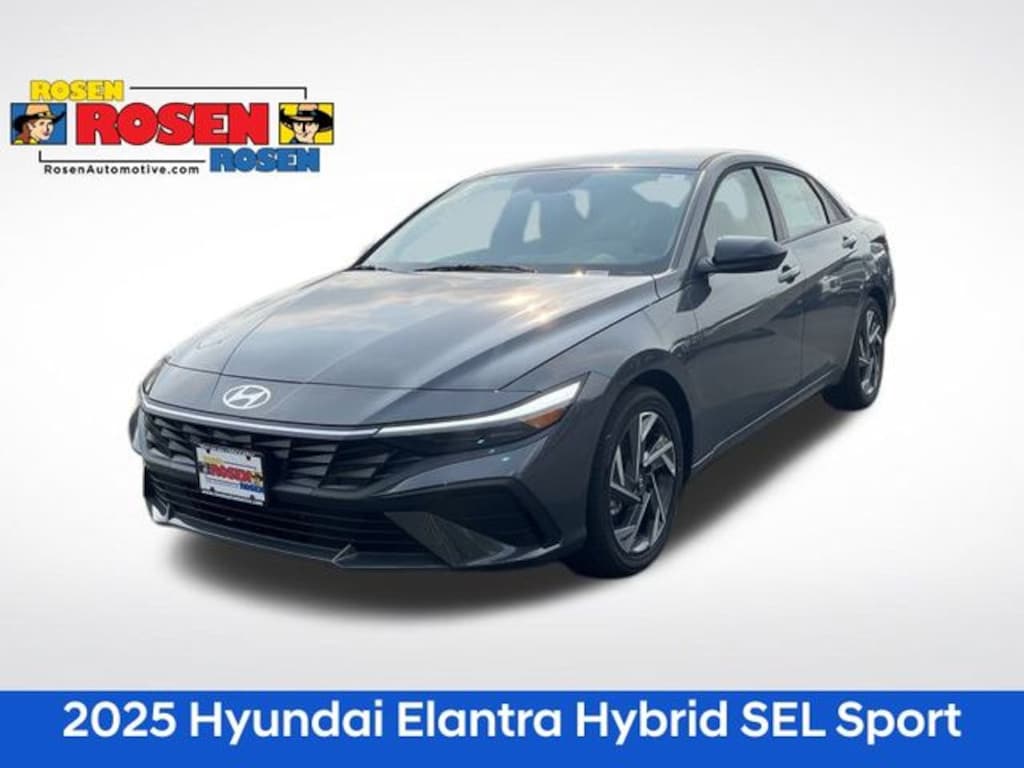 New 2025 Hyundai Elantra Hybrid SEL Sport Sedan