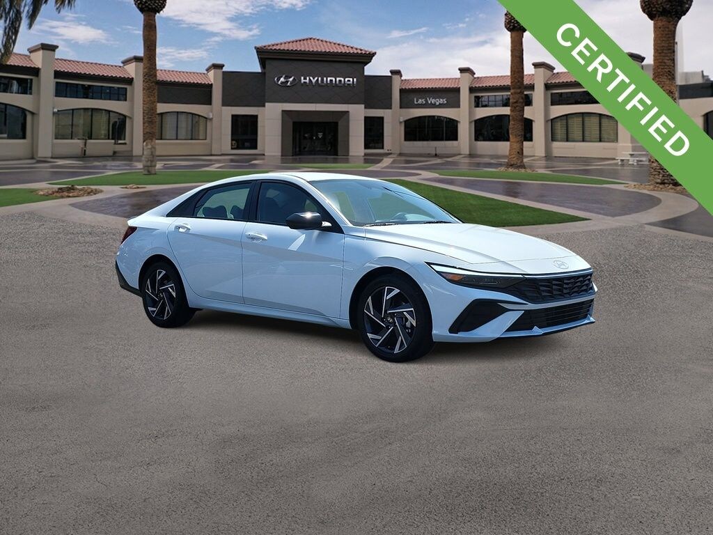 Certified 2025 Hyundai Elantra SEL Sport Sedan