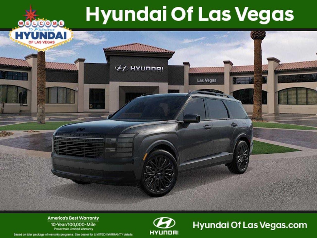 New 2027 Hyundai Palisade Hybrid Calligraphy Black Ink SUV