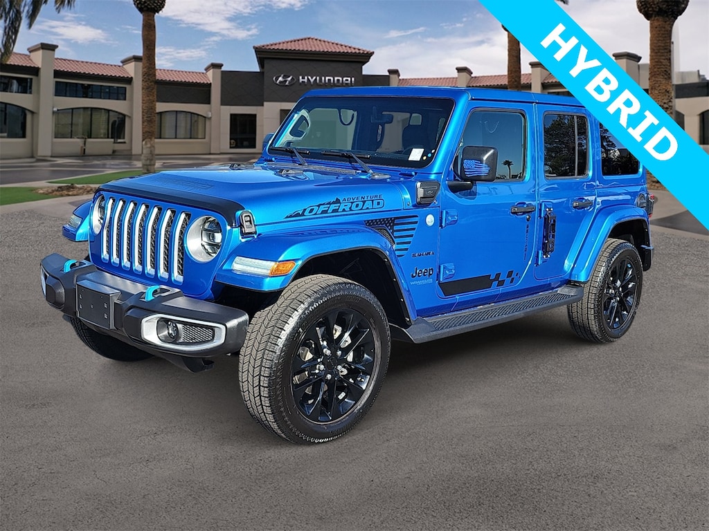 Used 2022 Jeep Wrangler 4xe Unlimited Sahara SUV