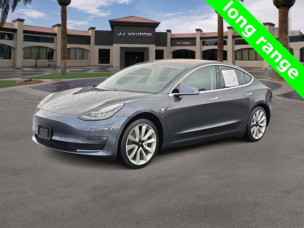 Used 2018 Tesla Model 3 Long Range Battery Sedan