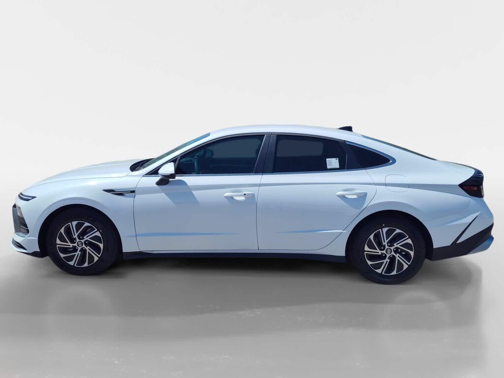 New 2026 Hyundai Sonata Hybrid Blue Sedan