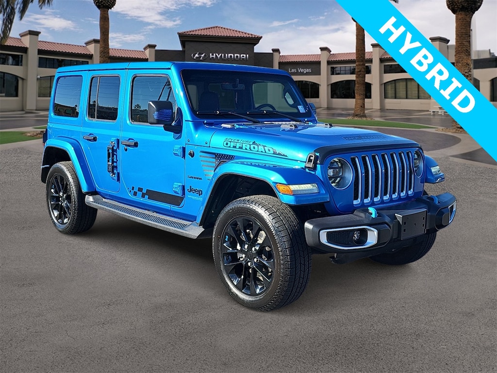 Used 2022 Jeep Wrangler 4xe Unlimited Sahara SUV