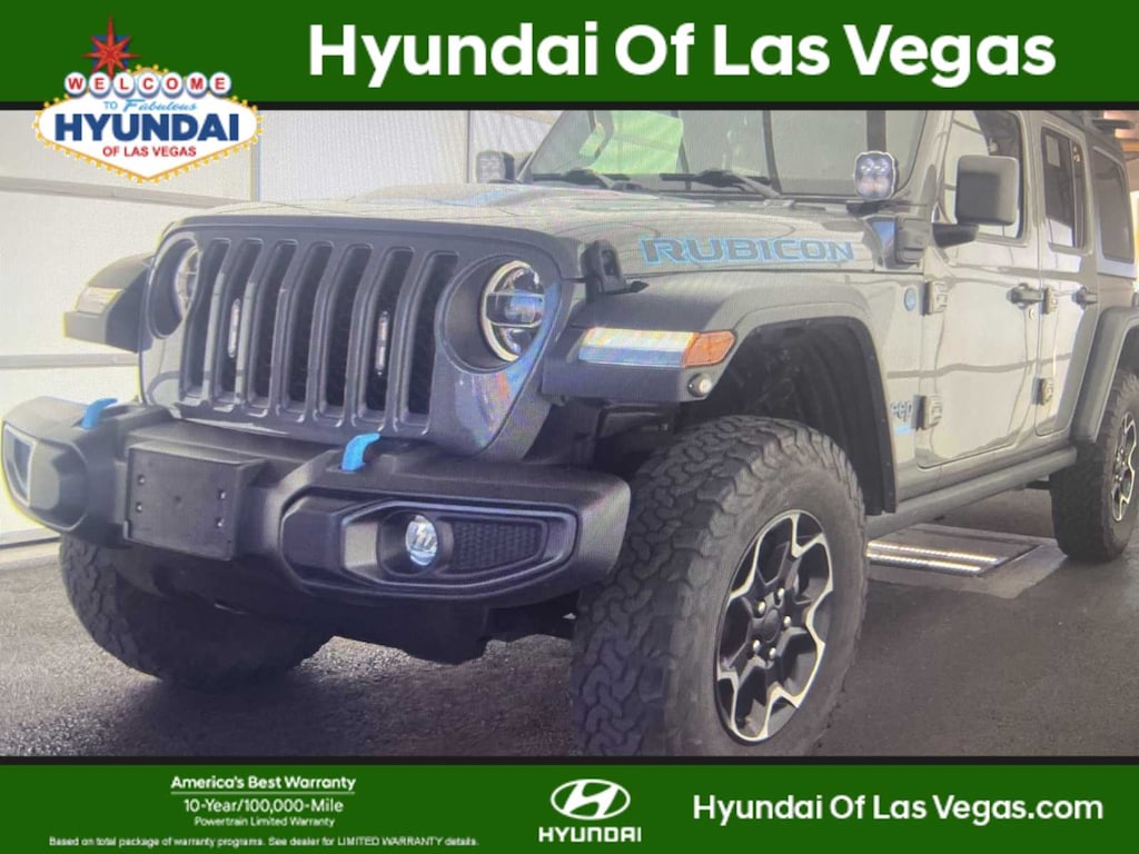 Used 2021 Jeep Wrangler 4xe Unlimited Rubicon SUV