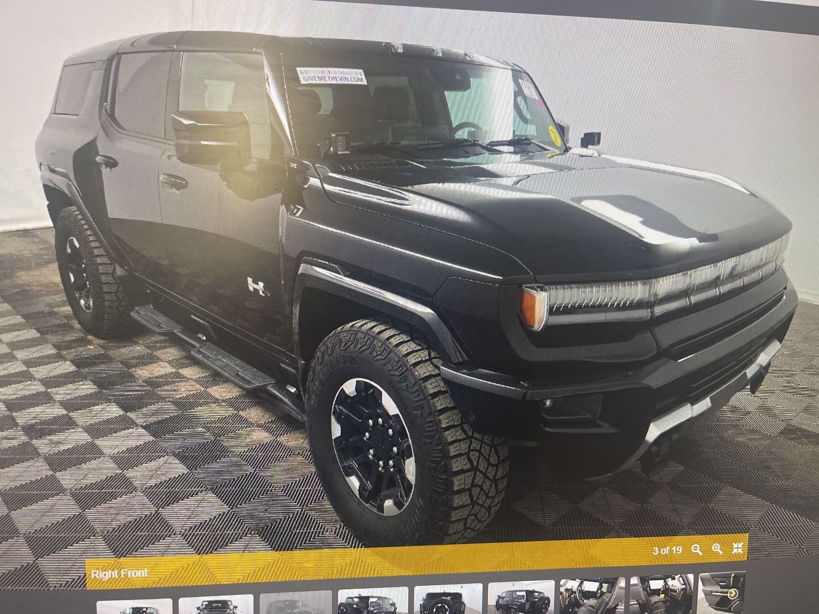 Used 2024 GMC HUMMER EV 3X with VIN 1GKB0RDC4RU112120 for sale in Las Vegas, NV