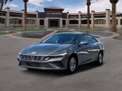 2026 Hyundai Elantra Hybrid Blue Sedan