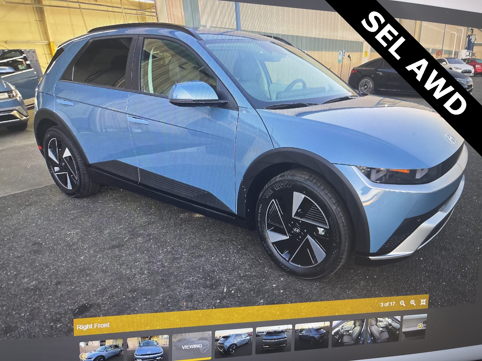 Used 2025 Hyundai IONIQ 5 SEL with VIN 7YAKNDDC4SY014521 for sale in Las Vegas, NV