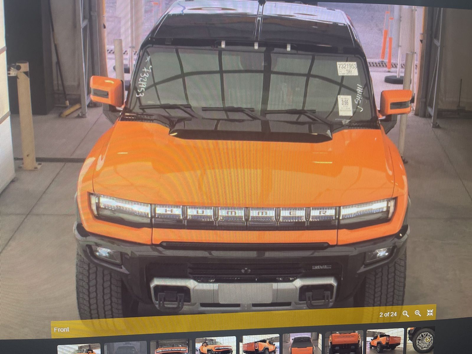 Used 2024 GMC HUMMER EV 3X with VIN 1GT10DDB1RU107751 for sale in Las Vegas, NV