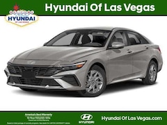 2026 Hyundai Elantra Hybrid Blue Sedan