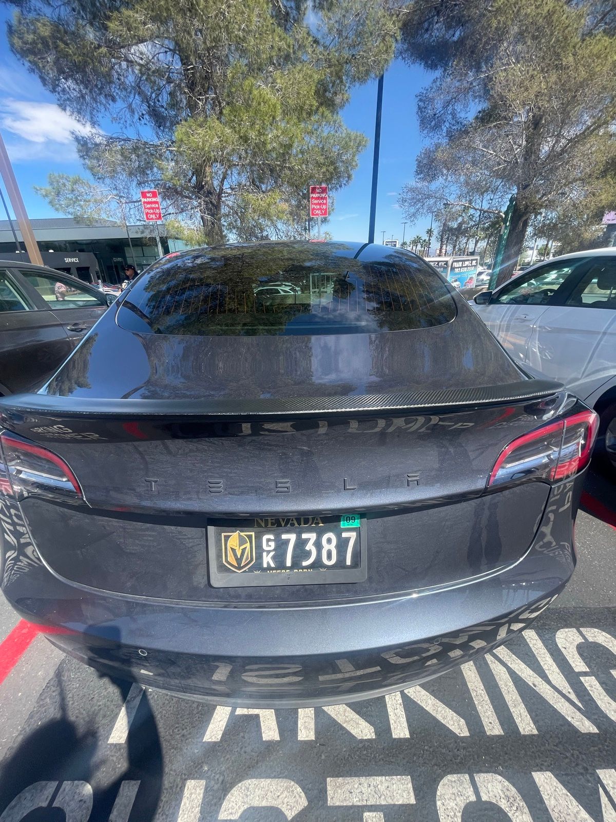 Used 2019 Tesla Model 3 Base with VIN 5YJ3E1EAXKF300865 for sale in Las Vegas, NV