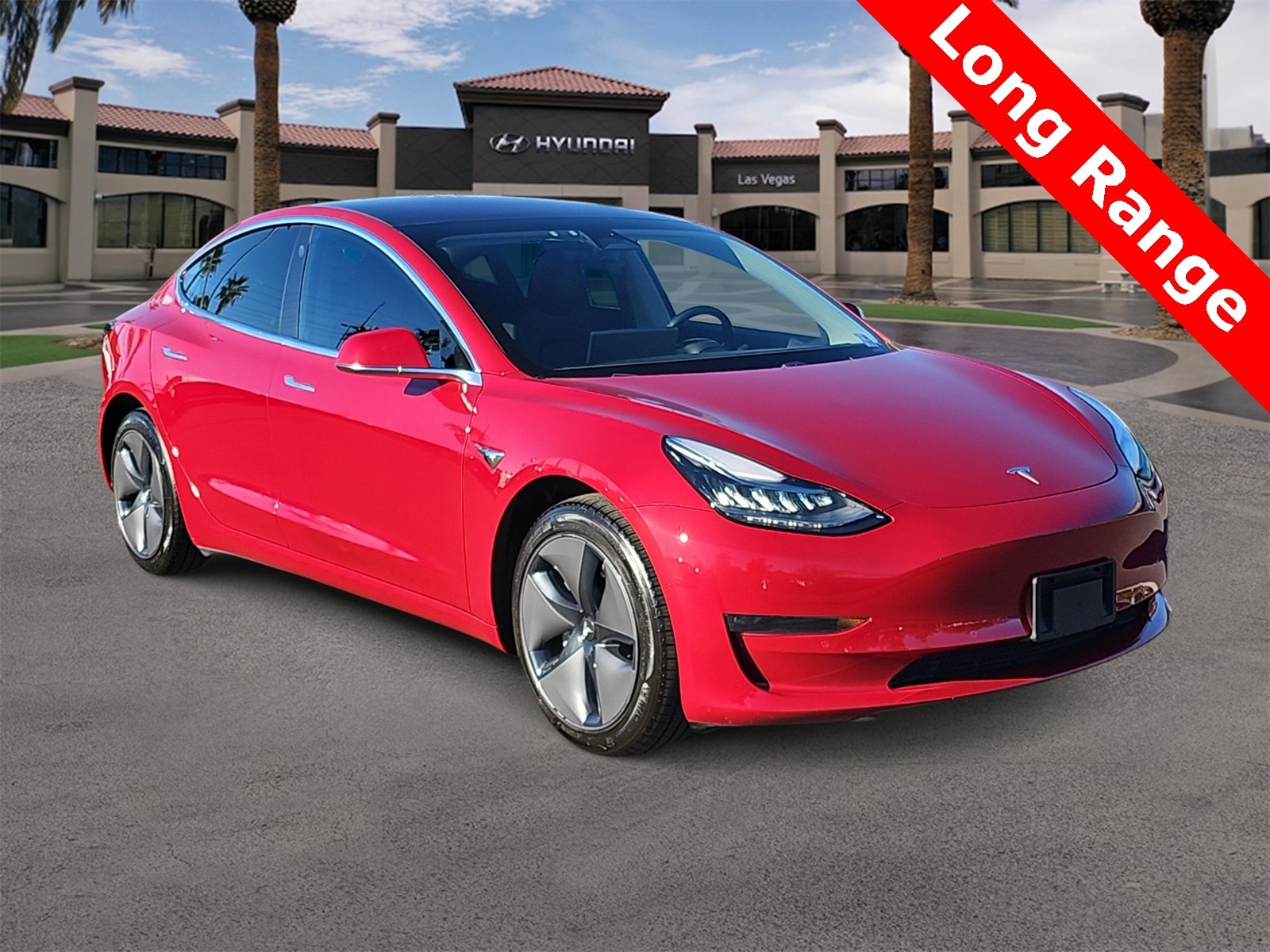 Used 2018 Tesla Model 3 Long Range with VIN 5YJ3E1EA2JF040640 for sale in Las Vegas, NV