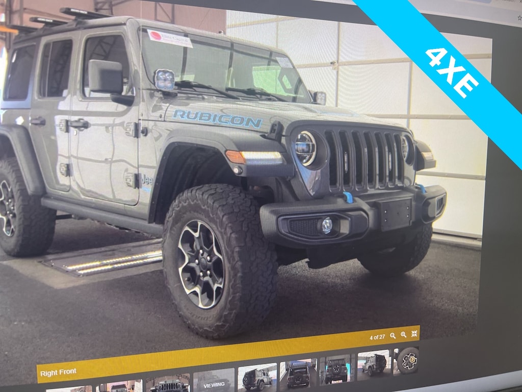Used 2021 Jeep Wrangler 4xe Unlimited Rubicon SUV