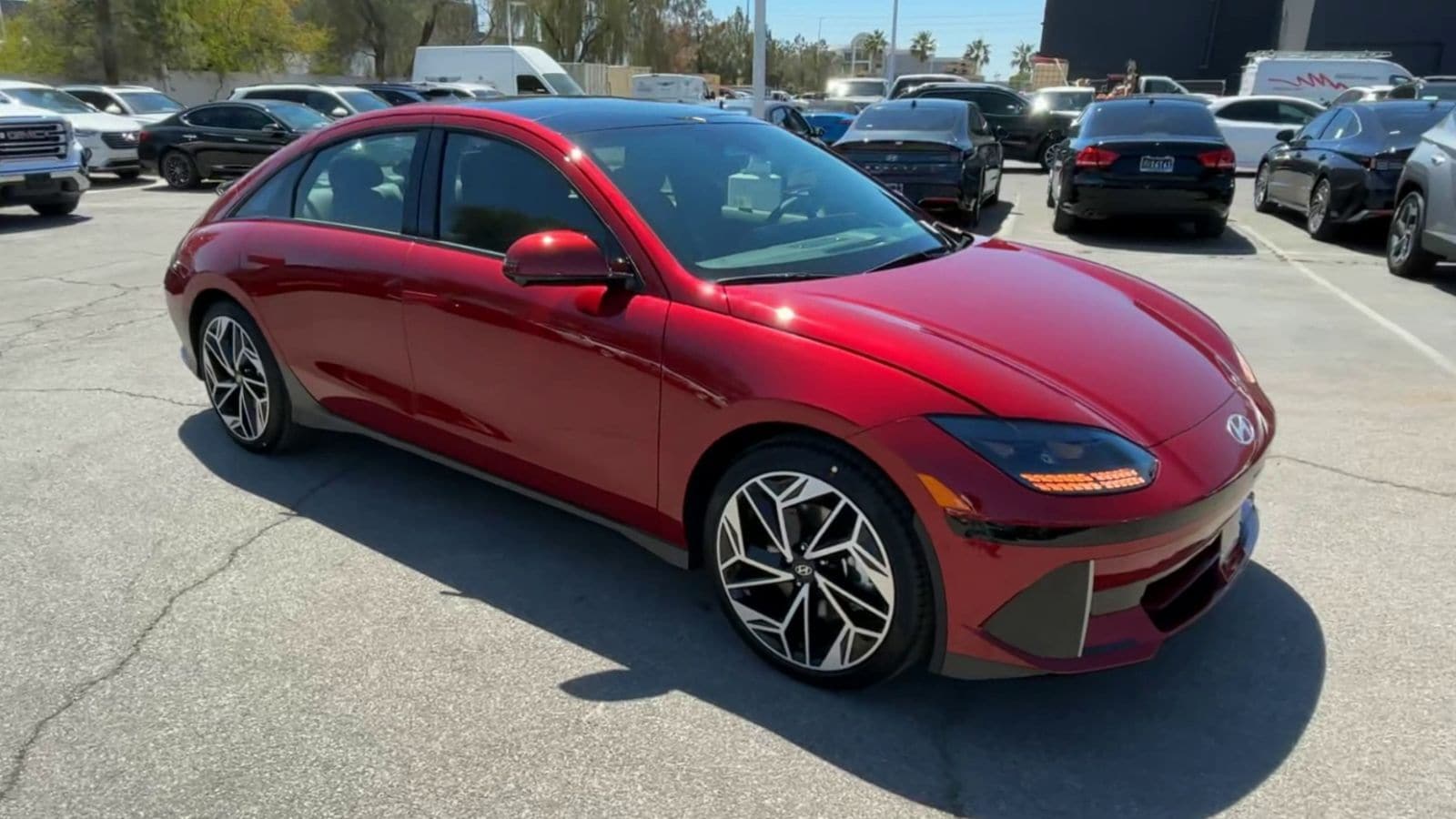 Used 2024 Hyundai IONIQ 6 SEL with VIN KMHM34AC6RA076818 for sale in Las Vegas, NV