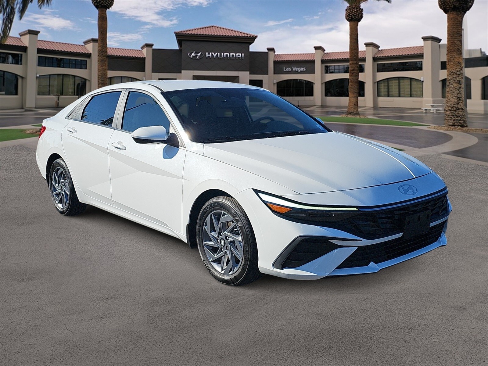 2024 Hyundai Elantra Hybrid Blue photo 2