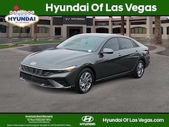 2026 Hyundai Elantra Hybrid Blue Sedan