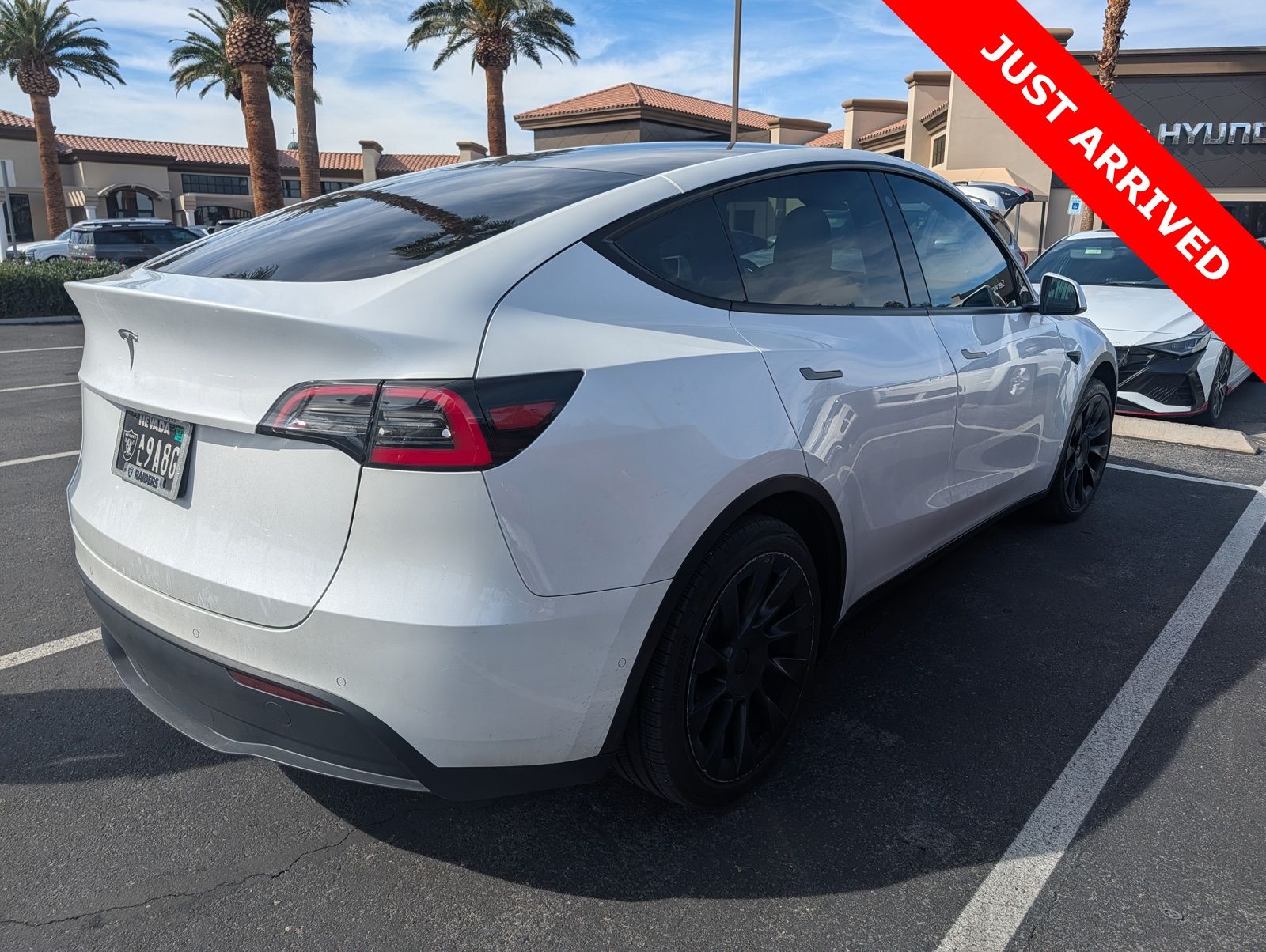 Used 2021 Tesla Model Y Standard Range with VIN 5YJYGDED4MF106427 for sale in Las Vegas, NV