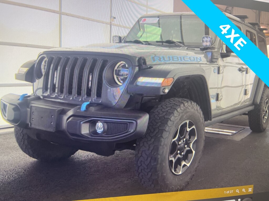 Used 2021 Jeep Wrangler 4xe Unlimited Rubicon SUV