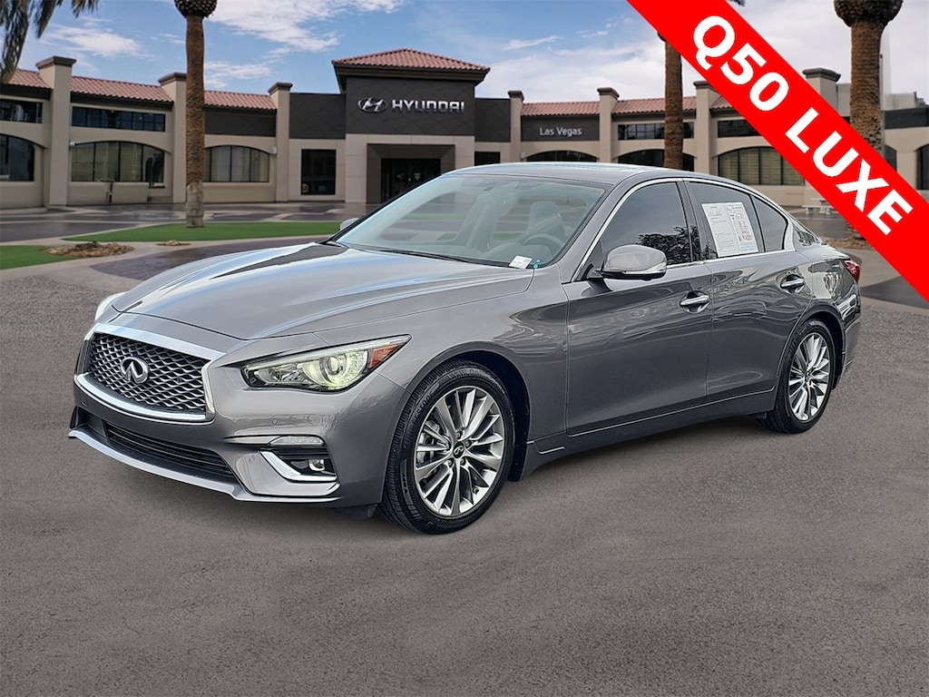 Used 2023 INFINITI Q50 Luxe Sedan