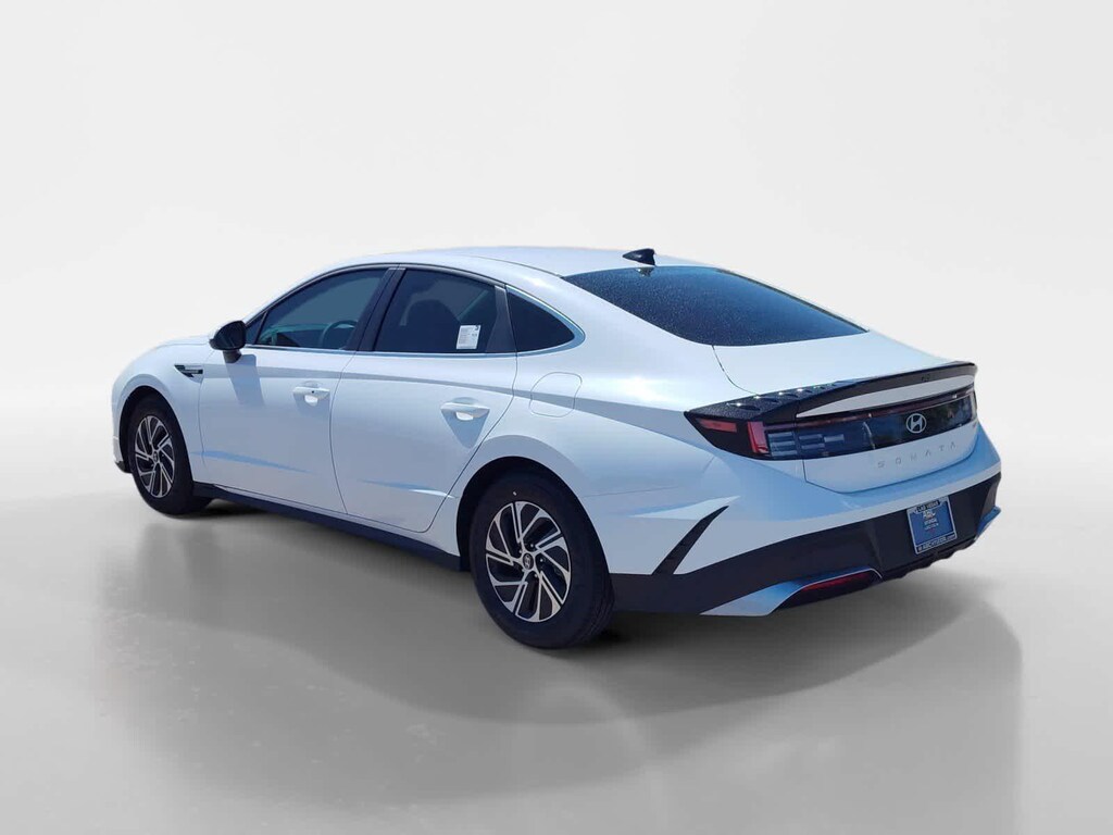 New 2026 Hyundai Sonata Hybrid Blue Sedan