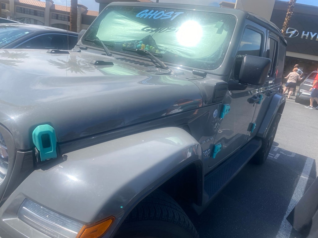 Used 2021 Jeep Wrangler 4xe Unlimited Sahara SUV