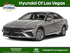 2026 Hyundai Elantra Hybrid Blue Sedan