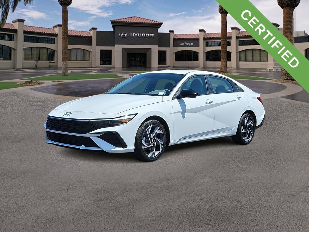 Certified 2025 Hyundai Elantra SEL Sport Sedan