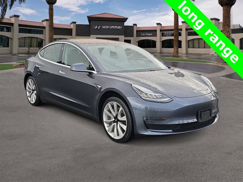 Used 2018 Tesla Model 3 Long Range Battery Sedan