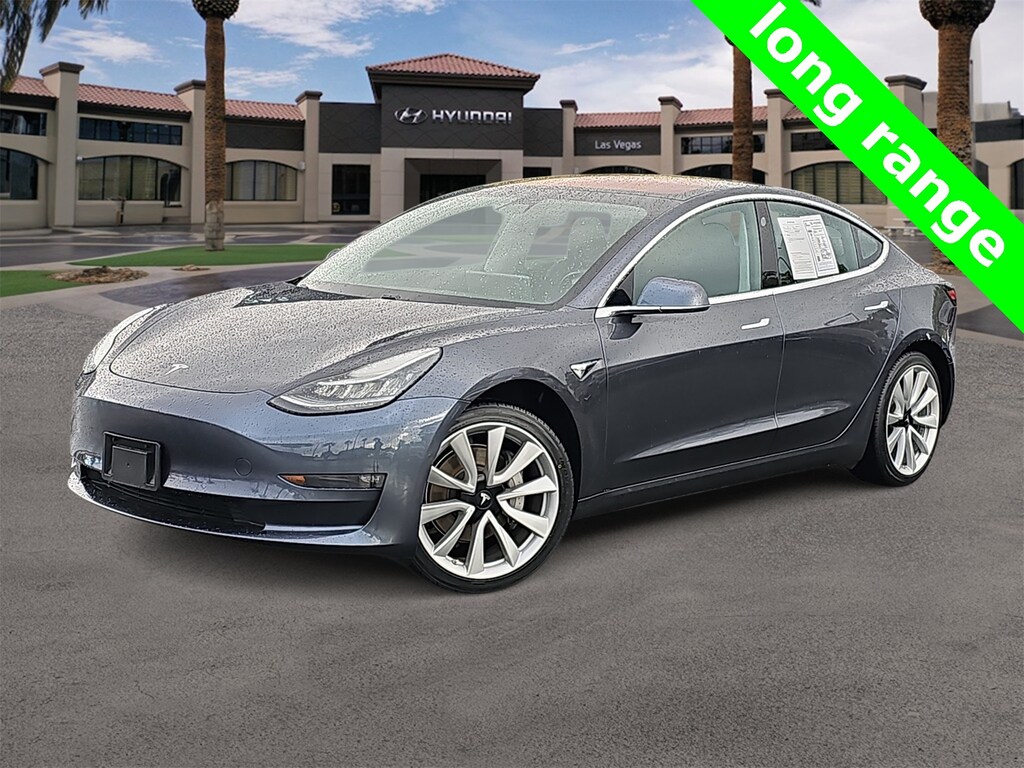 Used 2018 Tesla Model 3 Long Range Battery Sedan
