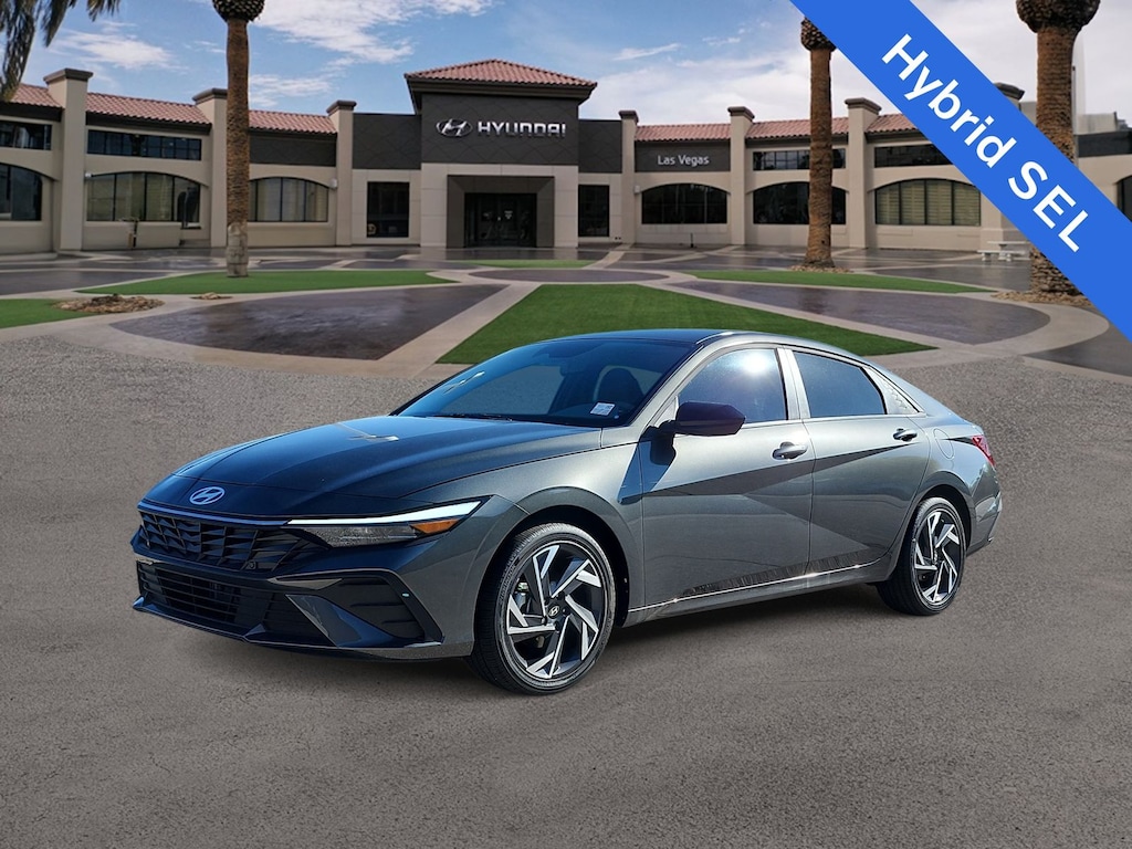 Certified 2025 Hyundai Elantra Hybrid SEL Sport Sedan