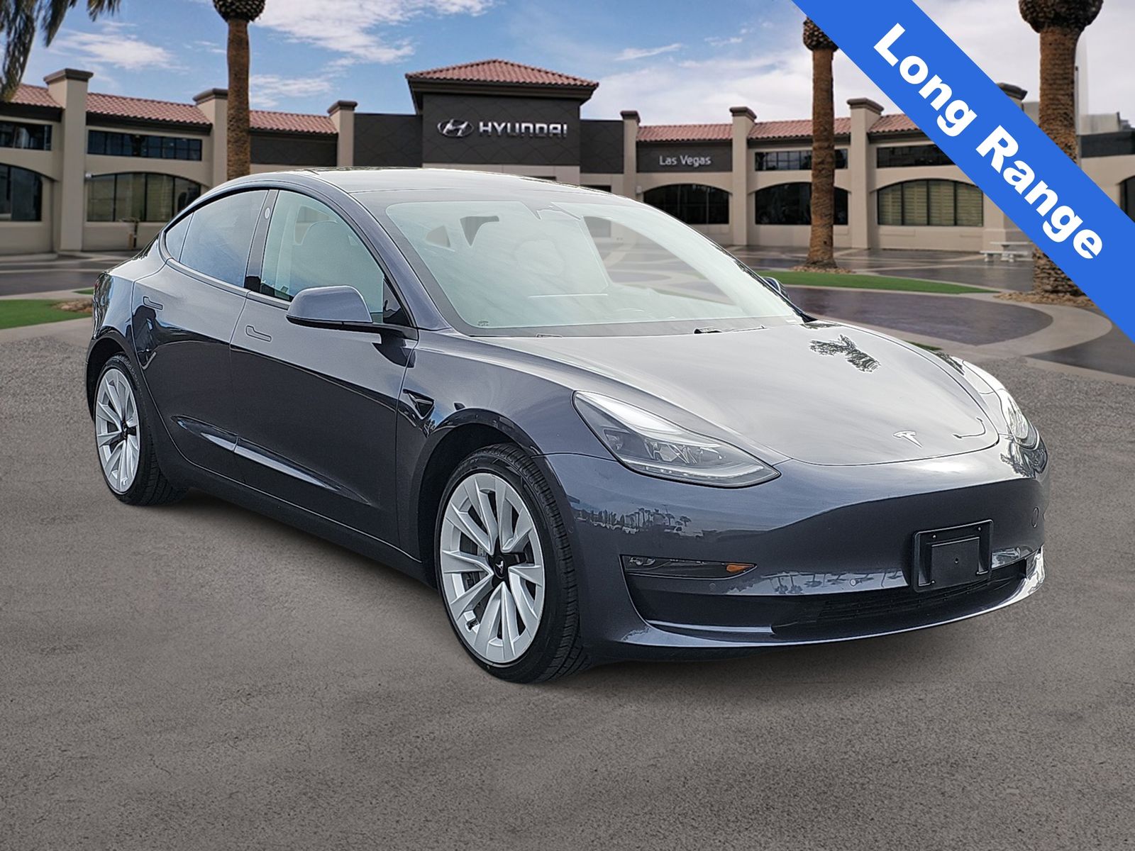 Used 2021 Tesla Model 3 Base with VIN 5YJ3E1EB7MF072206 for sale in Las Vegas, NV