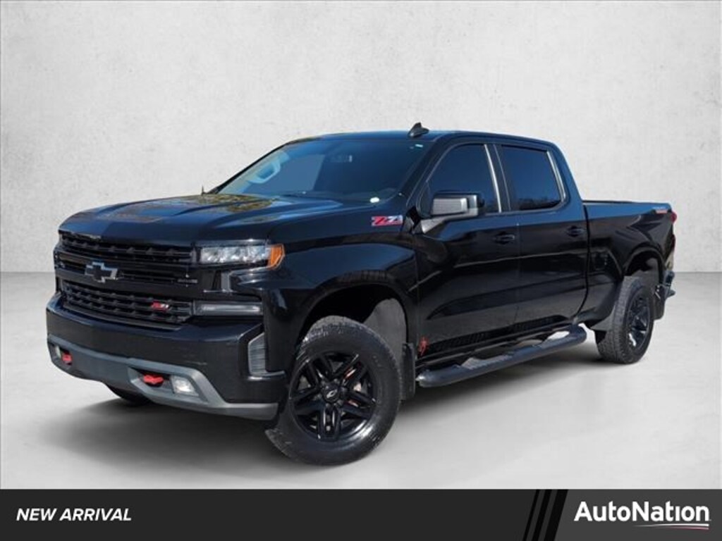Used 2019 Chevrolet Silverado 1500 LT Trail Boss Crew Cab Pickup
