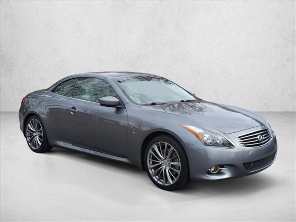 Used 2015 INFINITI Q60 Convertible 2dr Car