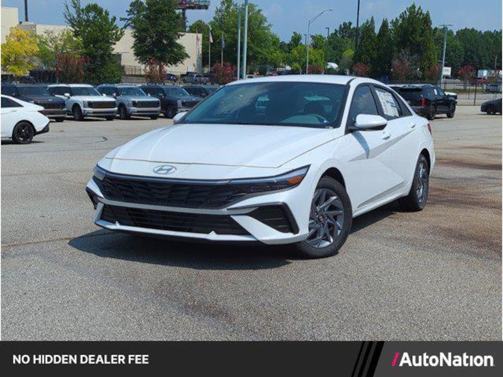 New 2026 Hyundai Elantra Hybrid Blue 4dr Car