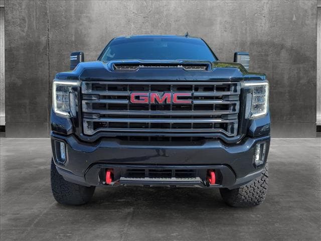 Used 2021 GMC Sierra 2500HD AT4 with VIN 1GT49PEY9MF316000 for sale in Buford, GA