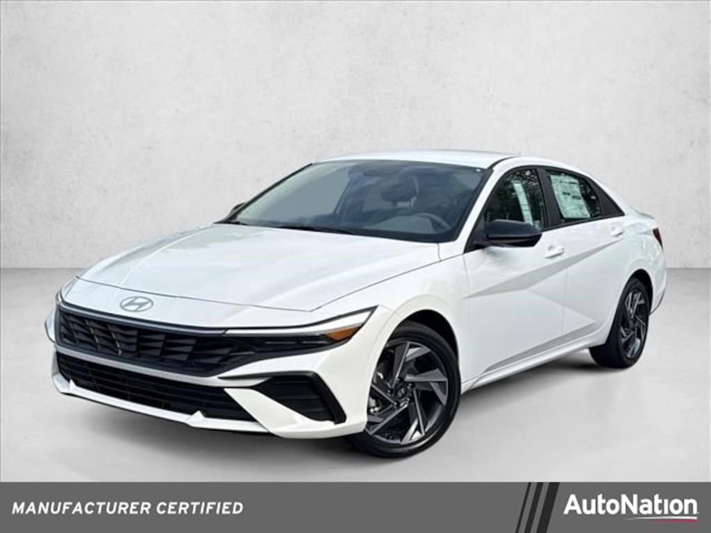 Certified 2025 Hyundai Elantra Hybrid SEL Sport 4dr Car