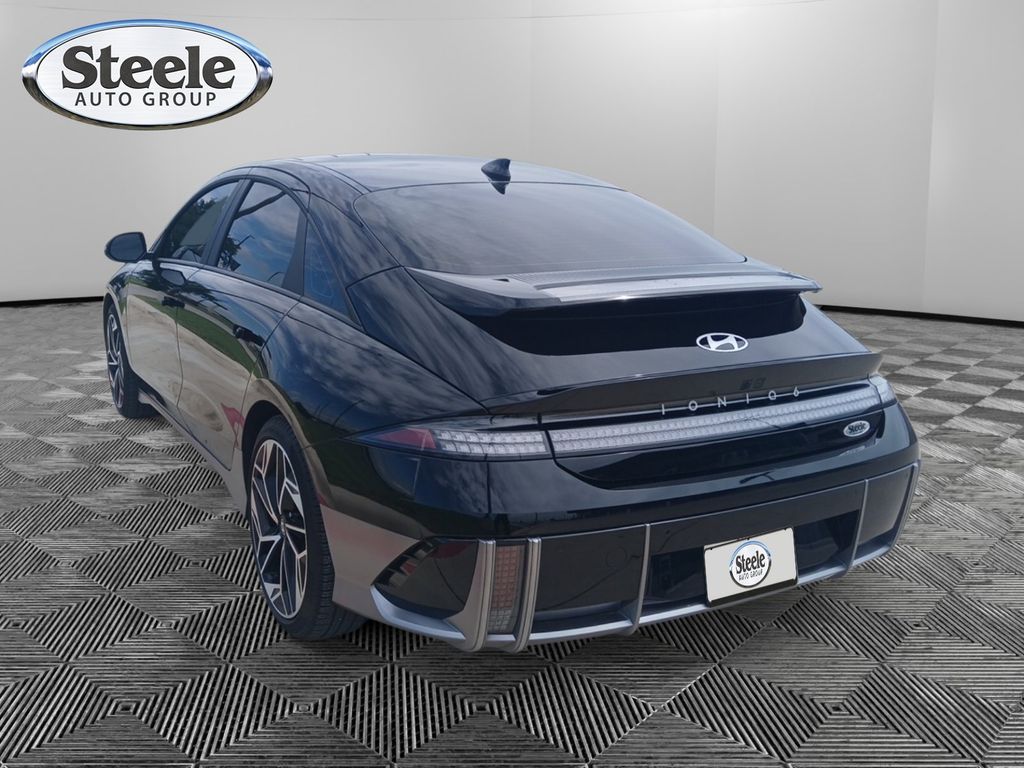 Used 2025 Hyundai IONIQ 6 SEL with VIN KMHM34AA6SA088729 for sale in New Braunfels, TX