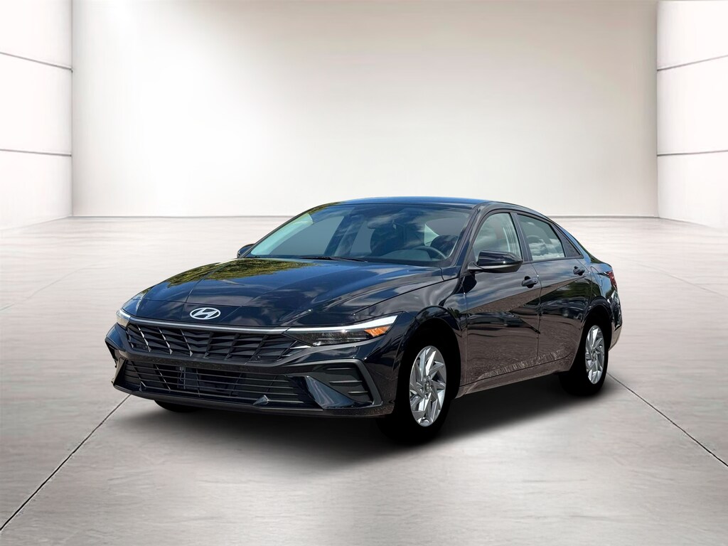 New 2026 Hyundai Elantra HEV Blue Sedan