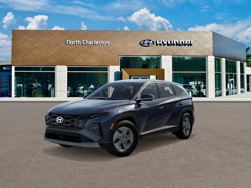 New 2026 Hyundai Tucson Hybrid Blue SUV