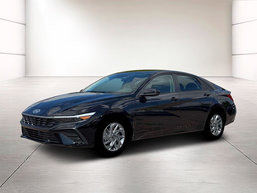 New 2026 Hyundai Elantra HEV Blue Sedan