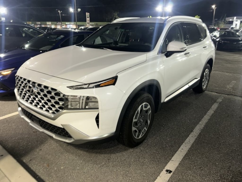 Used 2022 Hyundai Santa Fe Hybrid Blue SUV