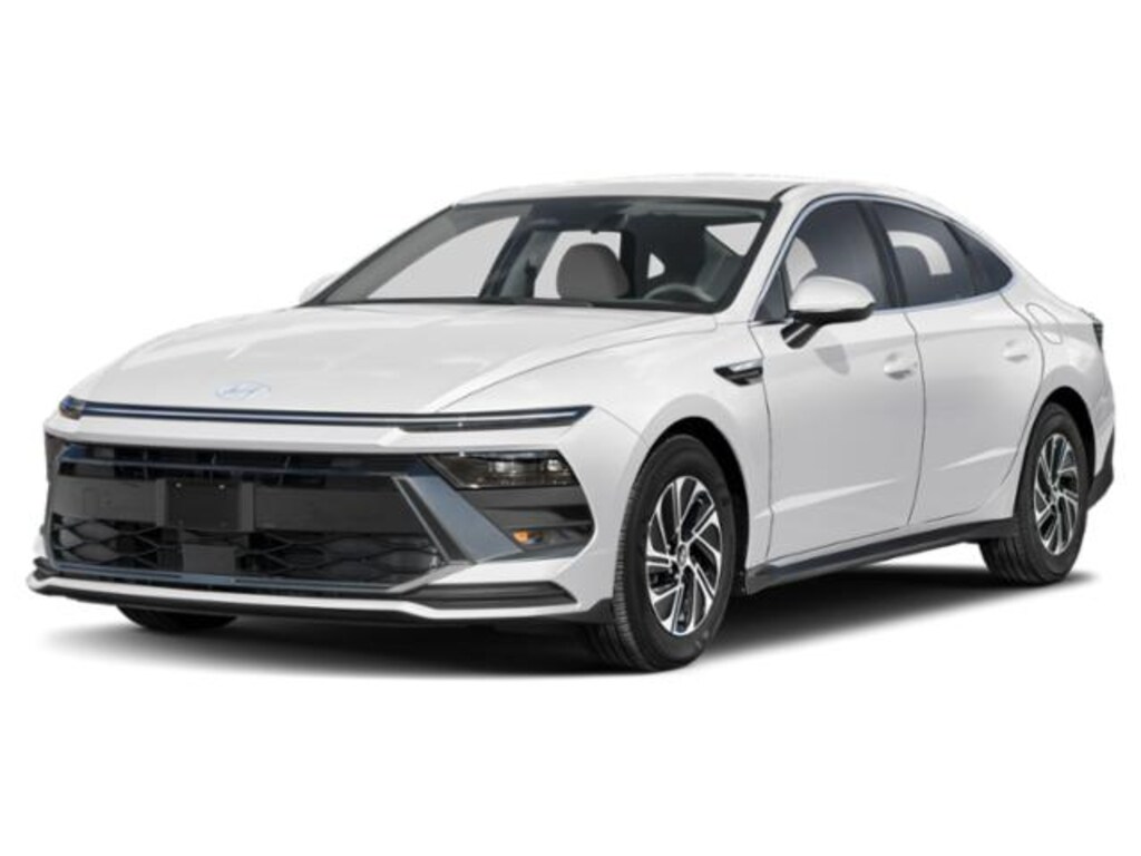 New 2026 Hyundai Sonata Hybrid Blue Sedan