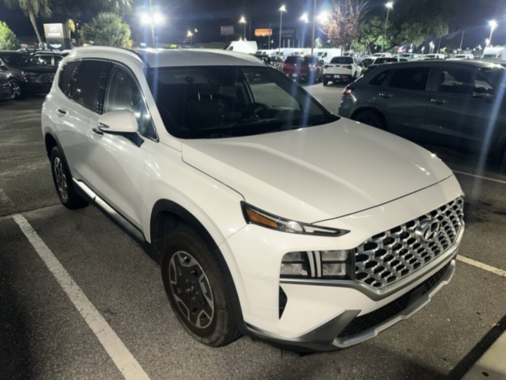 Used 2022 Hyundai Santa Fe Hybrid Blue SUV