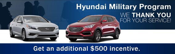 Hyundai Military Program New Hyundai Offers Near Schertz Tx