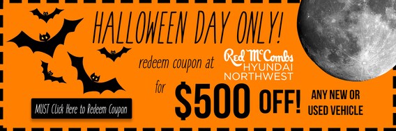 Halloween Special At Red Mccombs Hyundai Northwest Red Mccombs