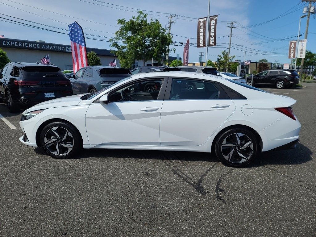 Certified 2023 Hyundai Elantra Limited with VIN KMHLN4AJ2PU069994 for sale in Farmingdale, NY