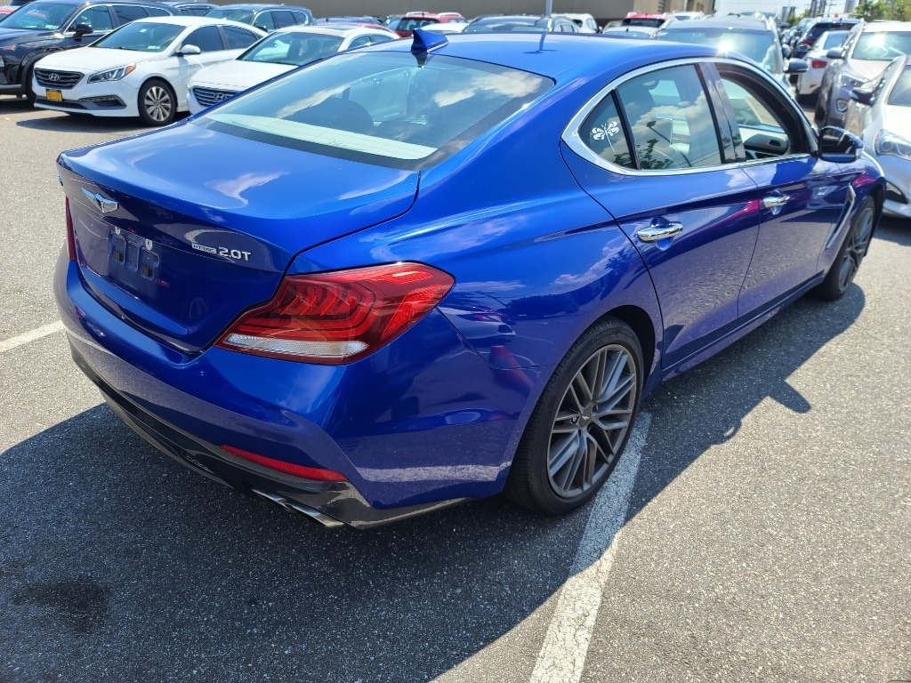 Used 2019 GENESIS G70 Advanced with VIN KMTG64LA1KU023129 for sale in Farmingdale, NY