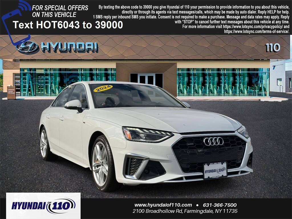 Used 2024 Audi A4 45 S line Premium Sedan