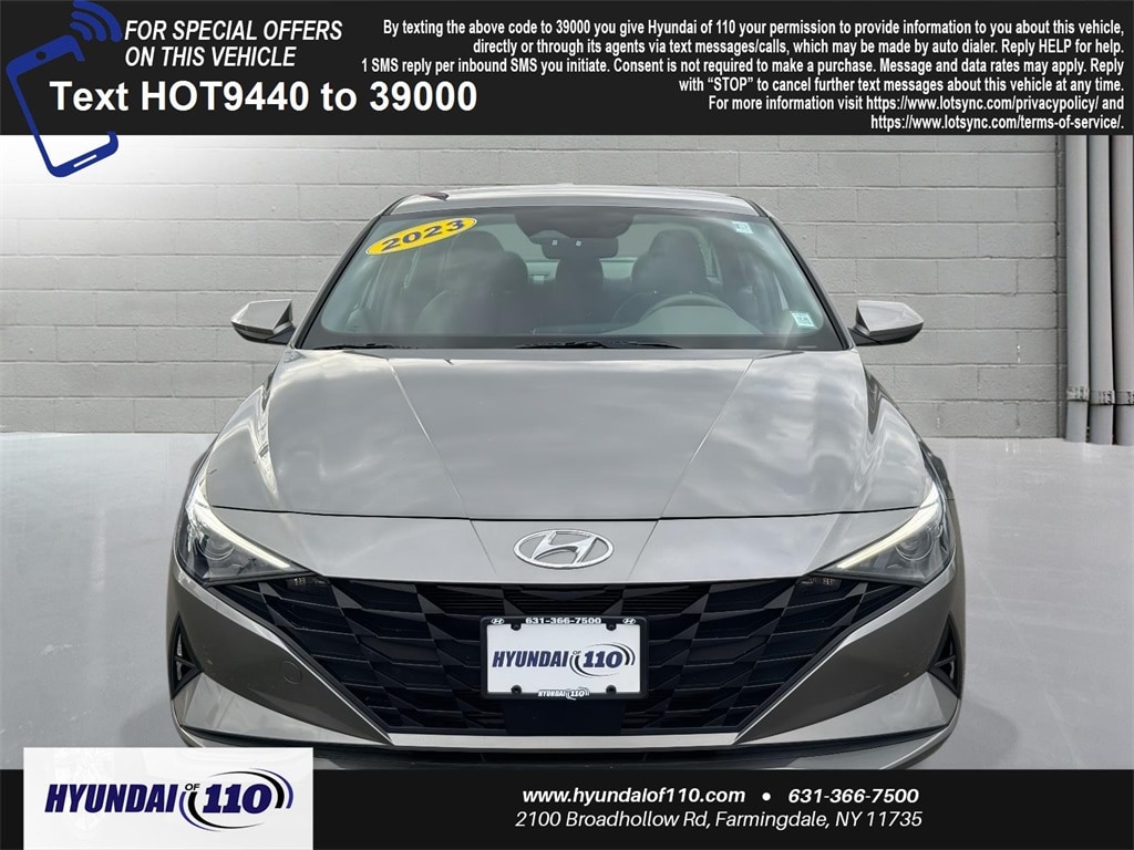 Used 2023 Hyundai Elantra SEL with VIN KMHLS4AG3PU559440 for sale in Farmingdale, NY